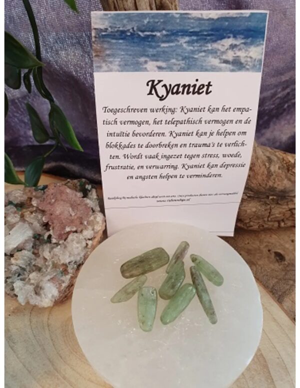 Kralen Kyaniet groen staafjes - 8 st. - Image 4