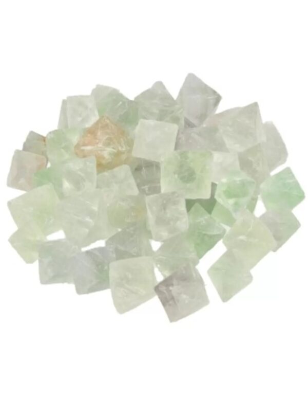 Fluoriet groen octaeders 100 gram