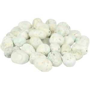 Trommelstenen 500 gr. Aragoniet blauw (mt2)