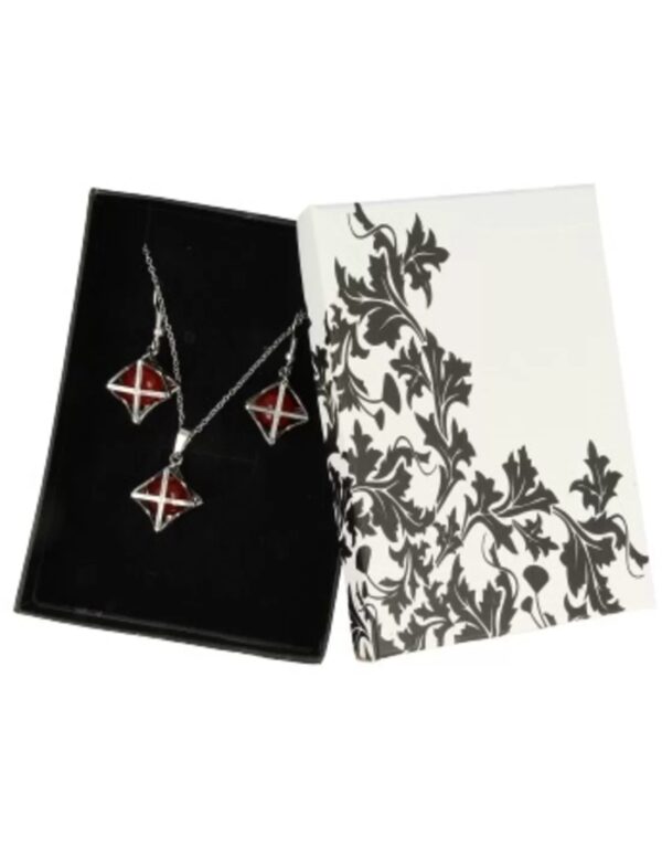 Carneool Merkabah sieraden set - Image 4