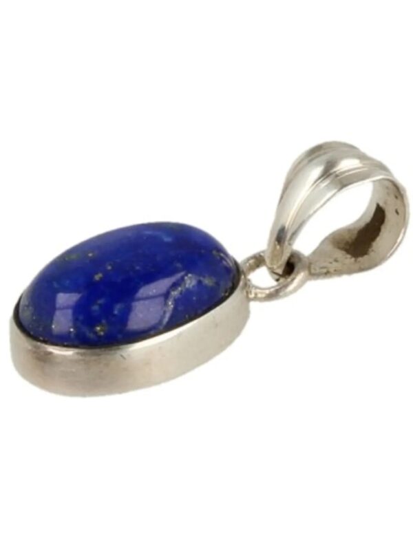 Lapis Lazulil hanger zilver ovaal