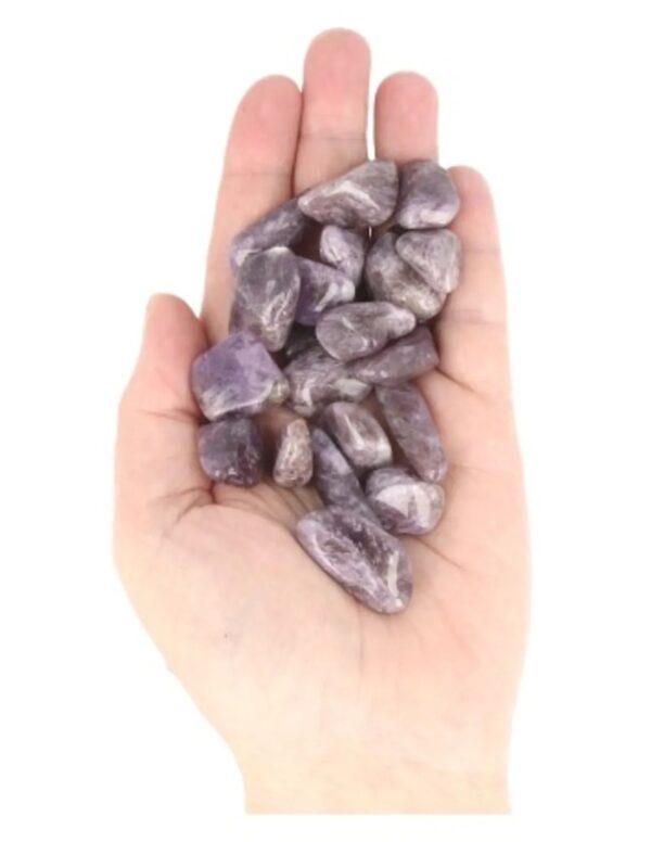 Trommelstenen 100 gr. Amethist Malawi - Image 3