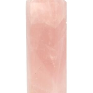 Roze kwarts punt 180-200 gram
