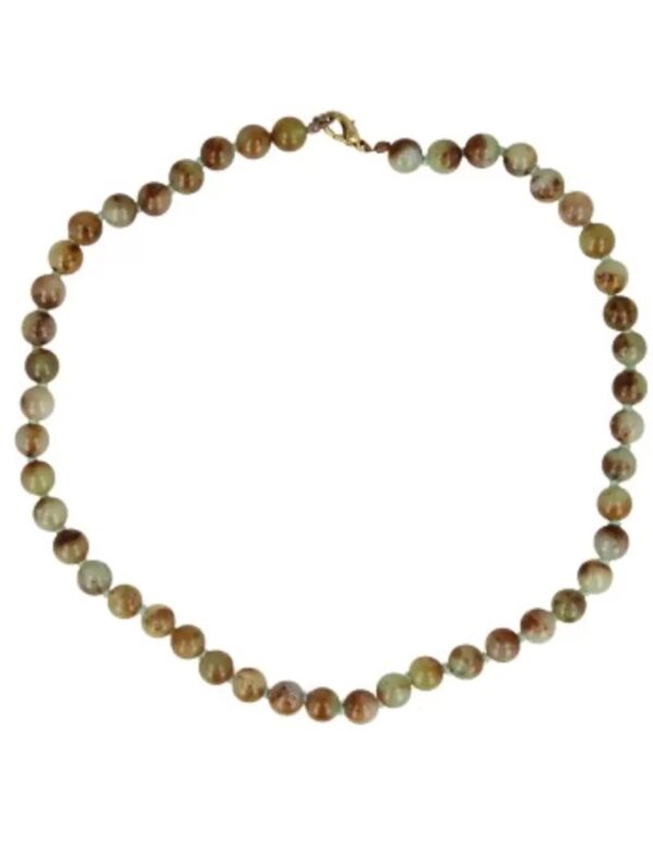 Kralenketting 8mm Chrysopraas 40 cm