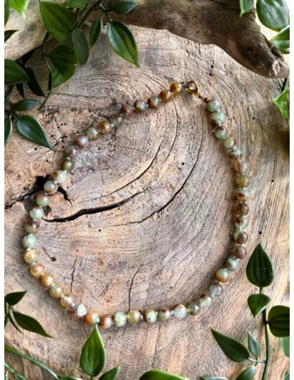Kralenketting 8mm Chrysopraas 40 cm - Image 2