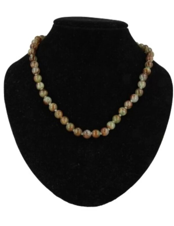 Kralenketting 8mm Chrysopraas 40 cm - Image 3