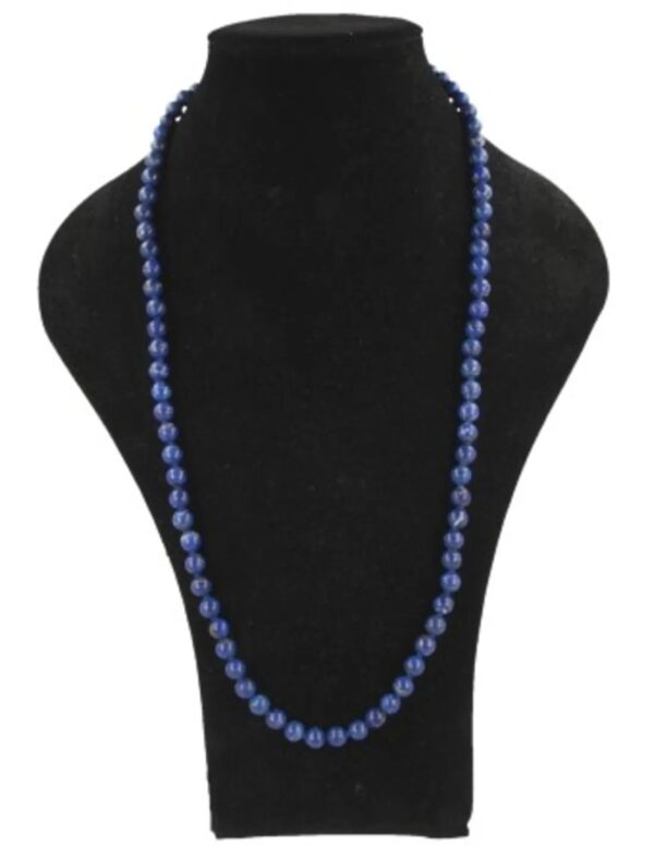 Lapis Lazuli 8mm kralen ketting 73 cm - Image 5