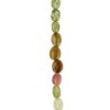 Ketting ovaal Toermalijn watermeloen 60 cm - Image 3