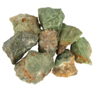 Chrysopraas 250 gr. ruwe brokjes