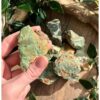 Chrysopraas 250 gr. ruwe brokjes - Image 4