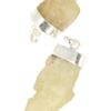 Brazilianiet hanger met zilveren kapje - Image 5