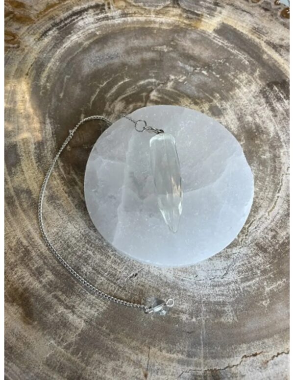 Pendel druppel facet Bergkristal lang - Image 4