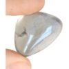 Trommelsteen 1 st. Aqua Aura ca. 25-30 mm (gecoat) - Image 3