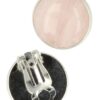 Roze kwarts oorclips 18 mm - Image 5