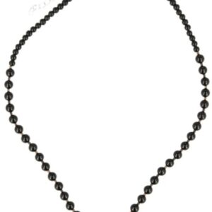 Edelsteen ketting Onyx met zwart