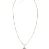 Ketting met Roze kwarts hanger ovaal - Image 5