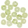Peridoot kralen 5 mm plakjes - 17 st.