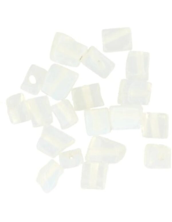 Opaliet kralen blokjes - 20 st. (synth) - Image 3