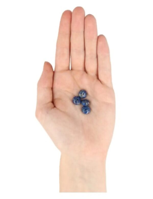 Kralen Lapis Lazuli 10 mm - 4 st. - Image 3