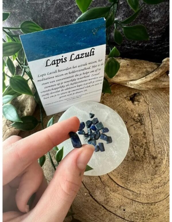 Kralen Lapis Lazuli split - 20 st. - Image 2