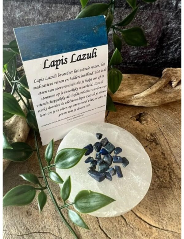Kralen Lapis Lazuli split - 20 st. - Image 4