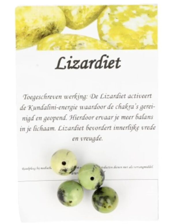 Lizardiet kralen 12 mm - 4 st. - Image 5