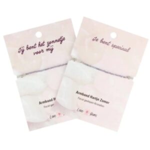 Ioliet hartje zomer armband - Love Gems