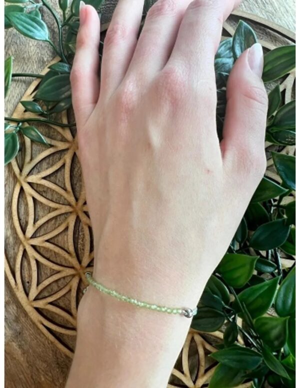 Peridoot hartje zomer armband - Love Gems - Image 2