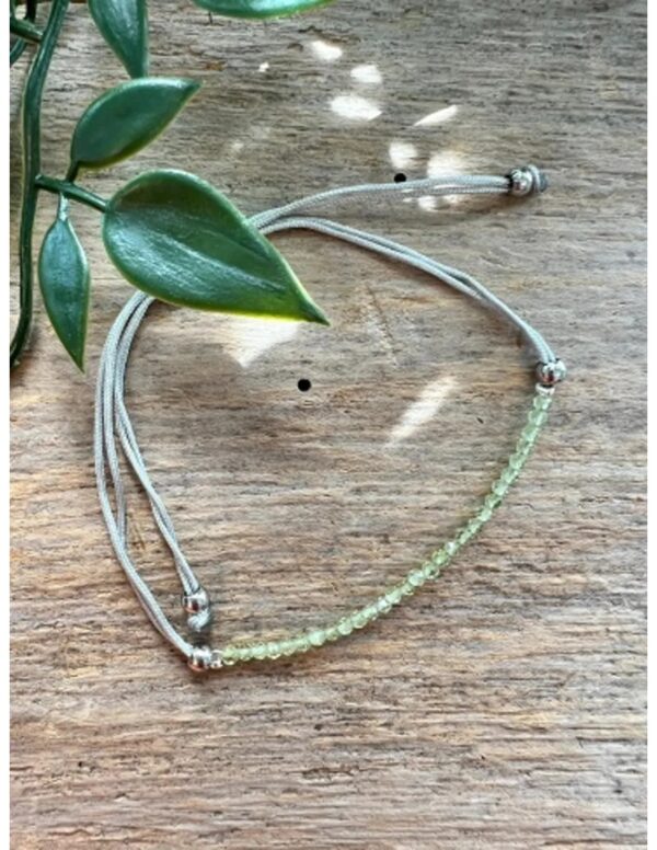 Peridoot hartje zomer armband - Love Gems - Image 4