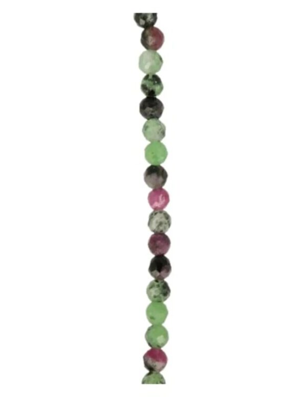 Robijn in Zoisiet hartje zomer armband - Love Gems - Image 3