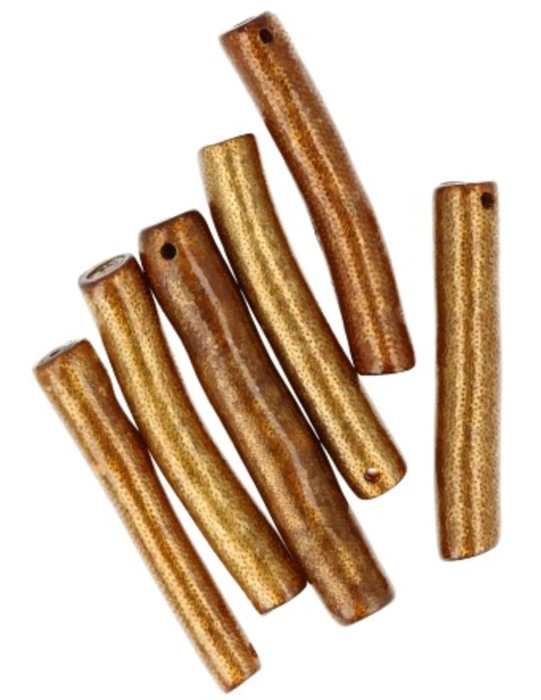 Koraal kralen goud staafje - 6 st. (imitatie) - Image 3