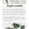Jaspis oceaan kralen - 4 st.
