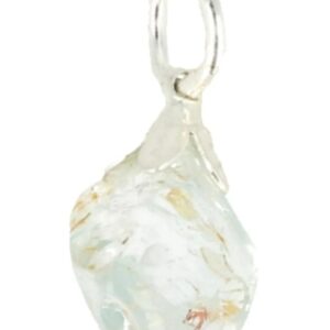 Topaas blauw edelsteenhanger geslepen