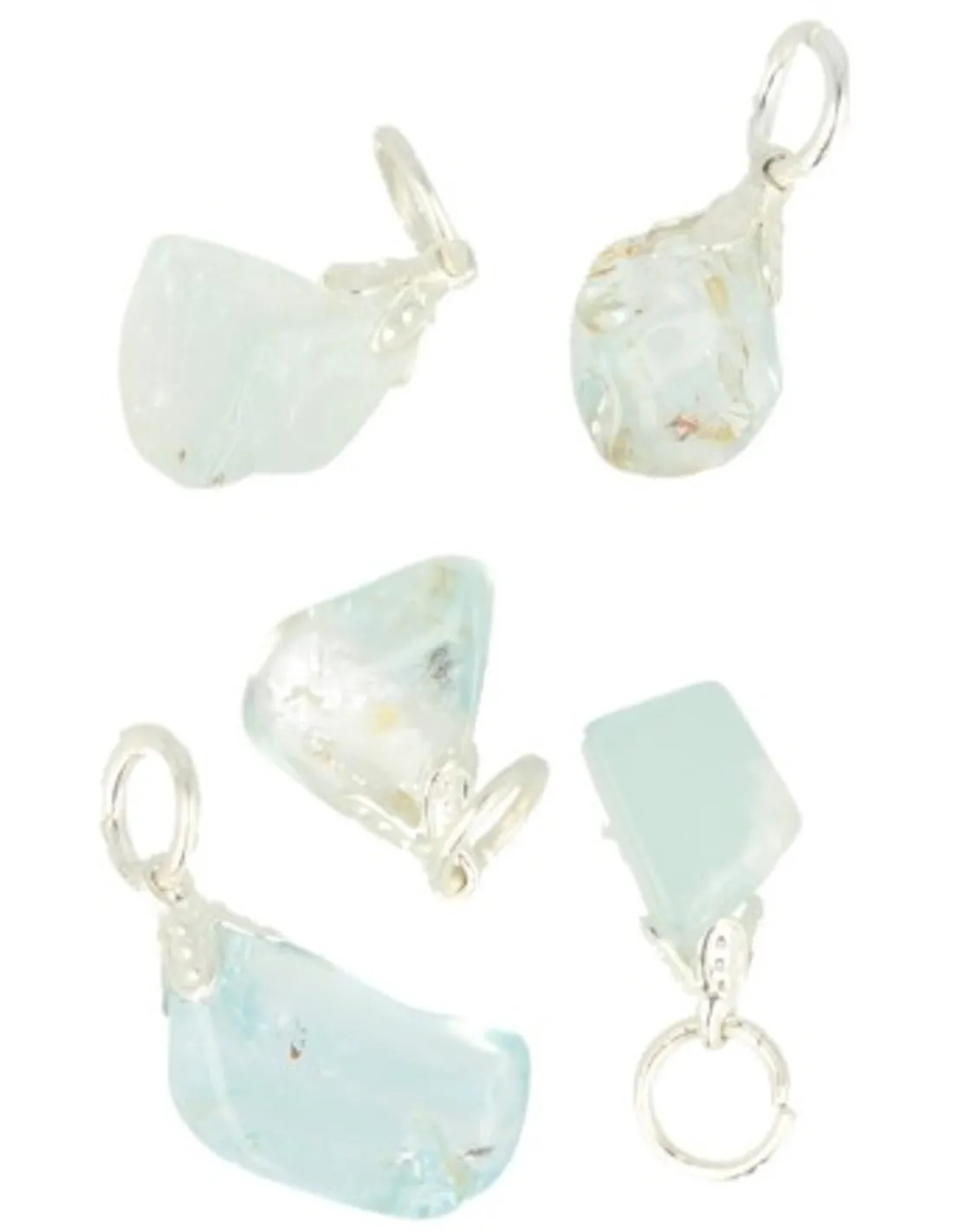 Topaas blauw edelsteenhanger geslepen - Image 5