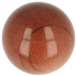 Edelsteenbol Goldfluss 40 mm (synth)