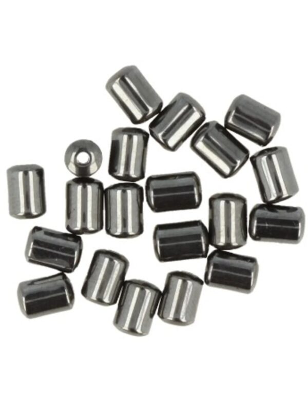 Hematiet kralen tonkraal 4mm - 20 st.