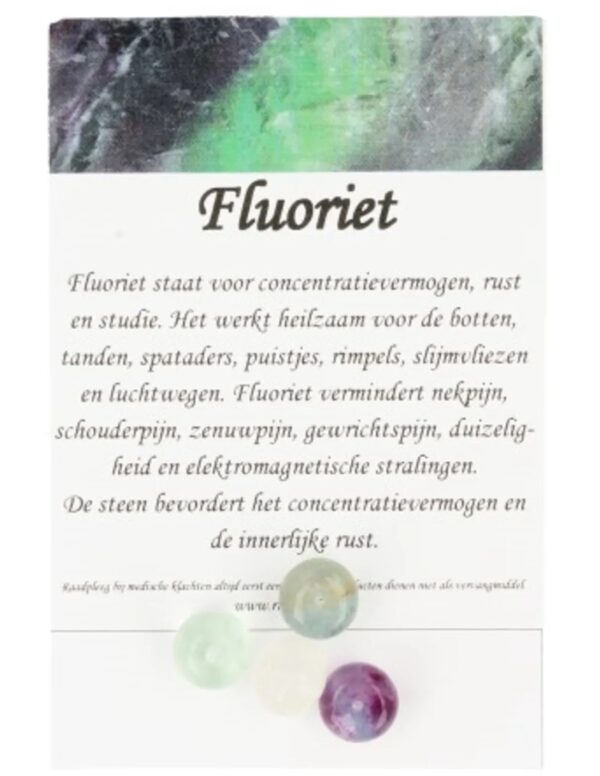 Fluoriet regenboog kralen 10mm - 4 st. - Image 5