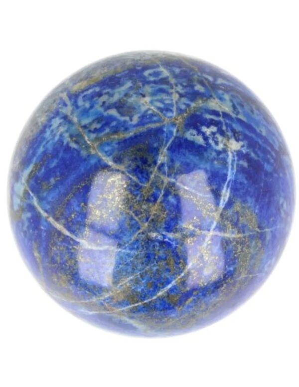 Lapis Lazuli edelsteen bol ca. 8,5 cm - Image 5