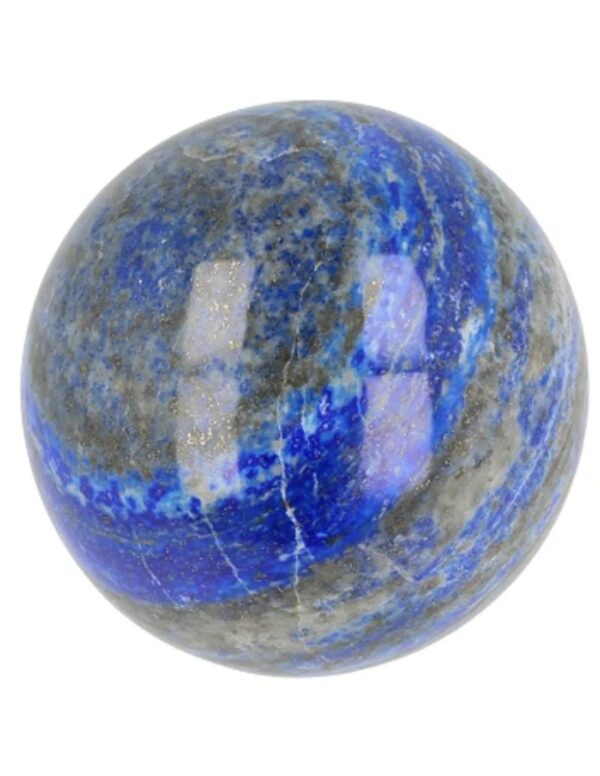 Lapis Lazuli edelsteen bol ca. 7,5 cm - Image 4