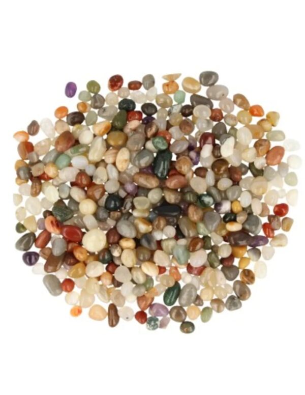 India mix 100 gr. trommelstenen (mt1-2)