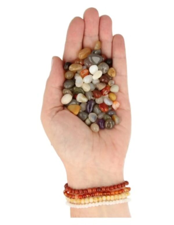 India mix 100 gr. trommelstenen (mt1-2) - Image 3