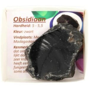 Doosje Obsidiaan zwart