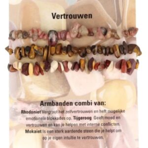 Splitarmband combi Vertrouwen