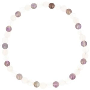 Gouden driehoek kralenarmband 4mm