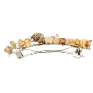 Agaat crazy lace haarclip