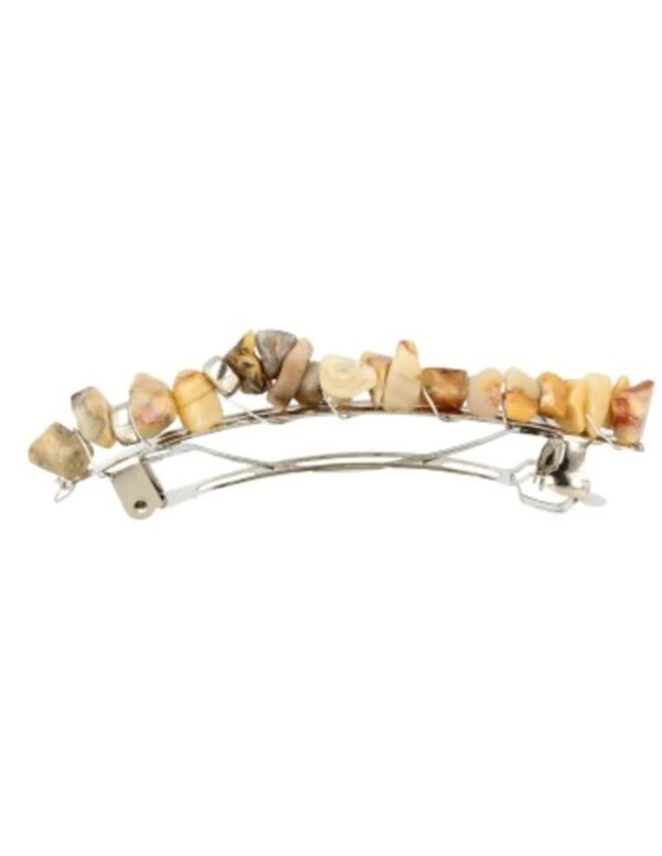 Agaat crazy lace haarclip