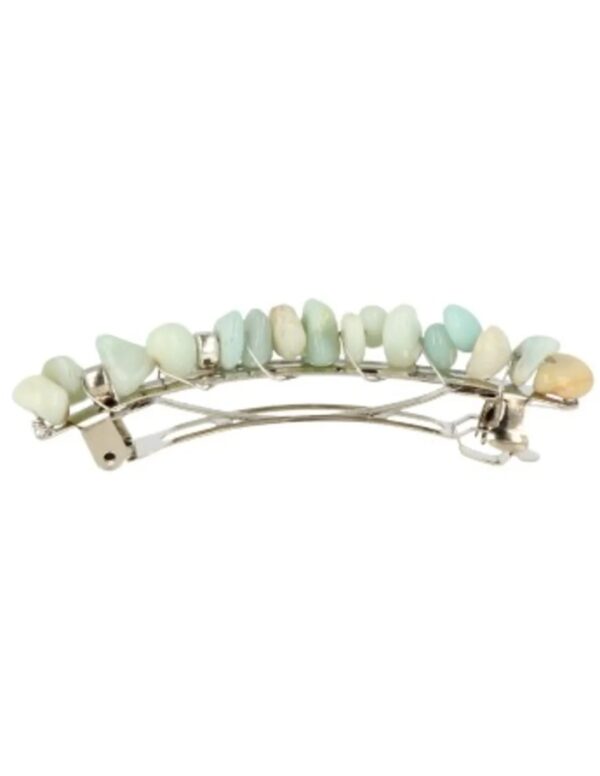 Amazoniet haarclip