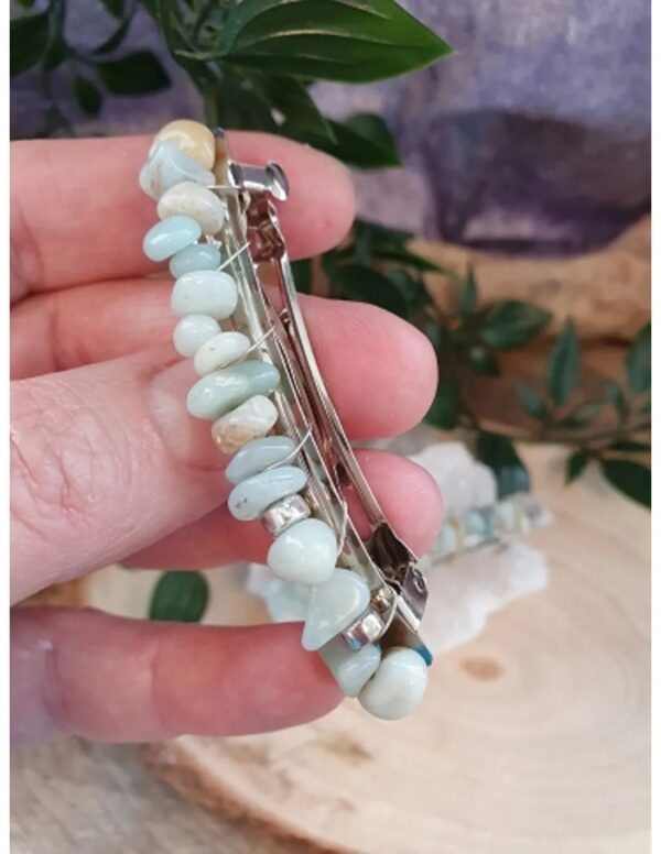 Amazoniet haarclip - Image 4