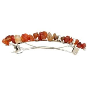 Carneool haarclip