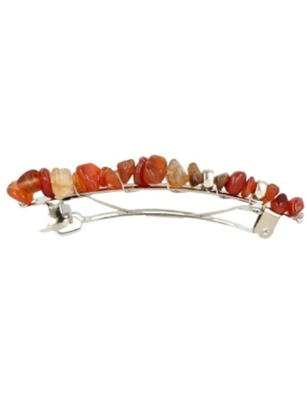 Carneool haarclip